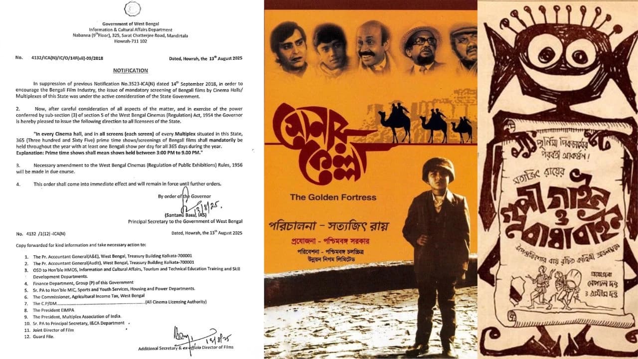 Mamata Banerjee Makes Bengali Cinema Screening Mandatory in All Theatres Across Bengal