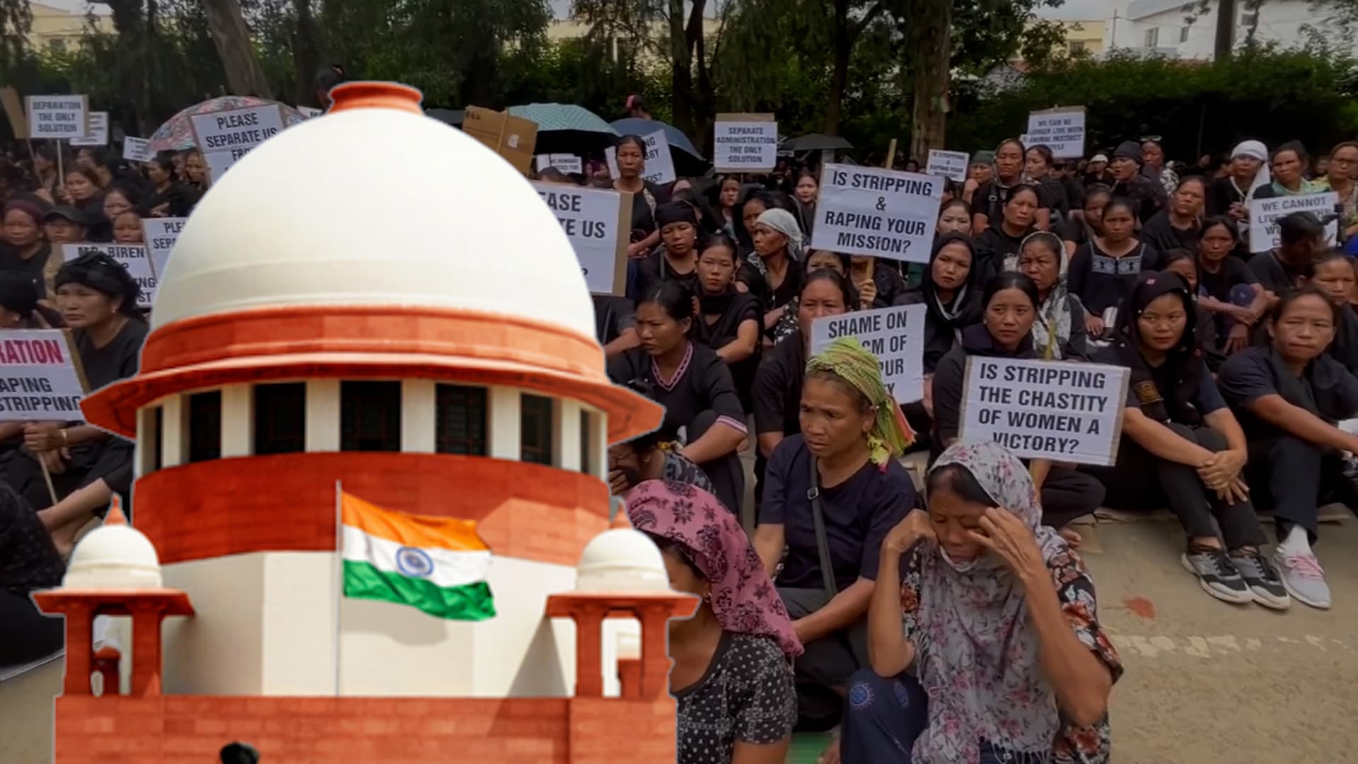 Supreme Court Questions the Center and State over mismanagement in Manipur