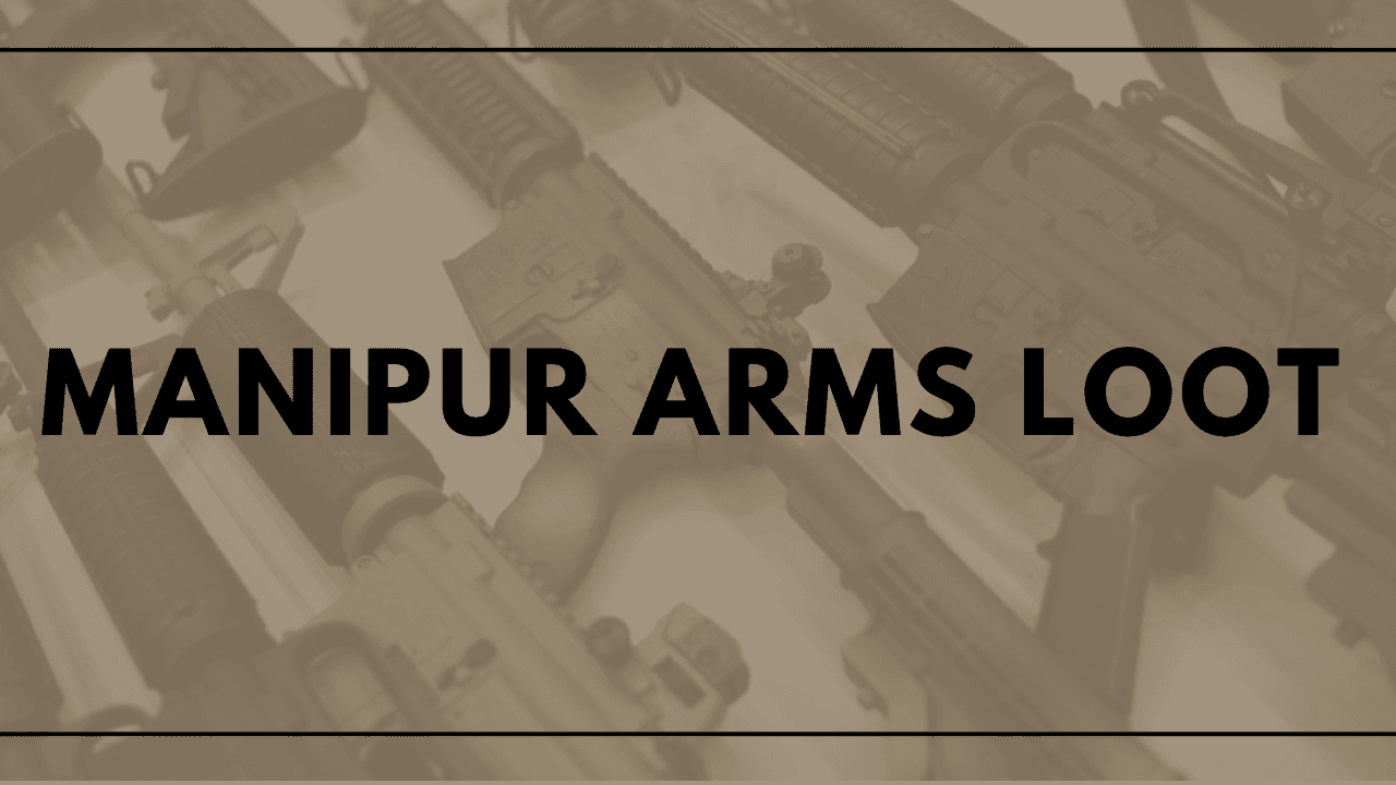 Thursday’s violence in Manipur also witnessed arms loot, yet again; Nearly 4000 weapons have been looted so far since turmoil started in May