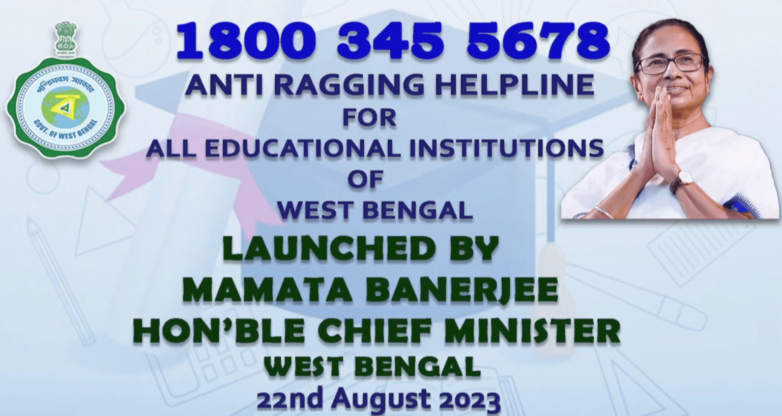 After Jadavpur University Student death, Bengal Govt launches anti-ragging helpline number