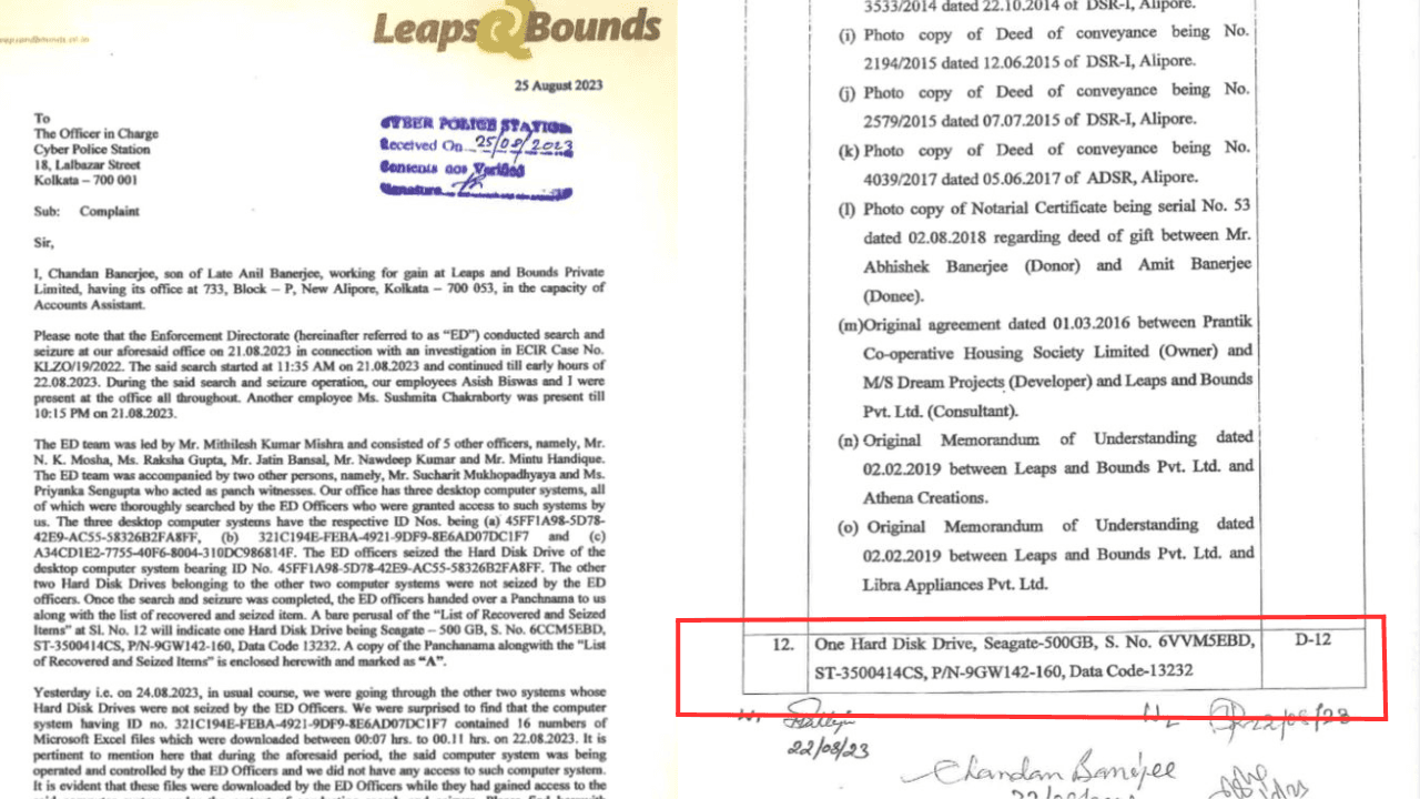 Days after raids, Leaps and Bounds lodged Police complaint against Enforcement Directorate over “unknown downloaded files”