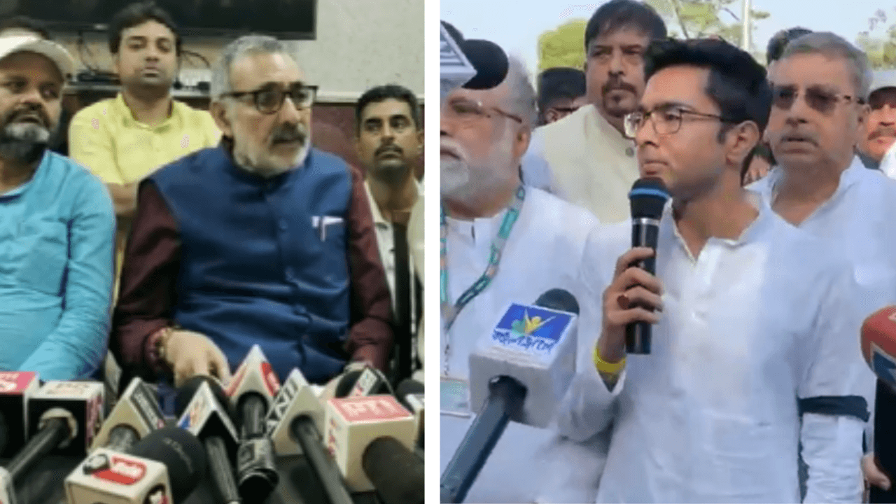 TMC and BJP face-off intensifies over the release of Central Funds, Giriraj calls for a CBI probe; Abhishek says ‘arrest Giriraj first’