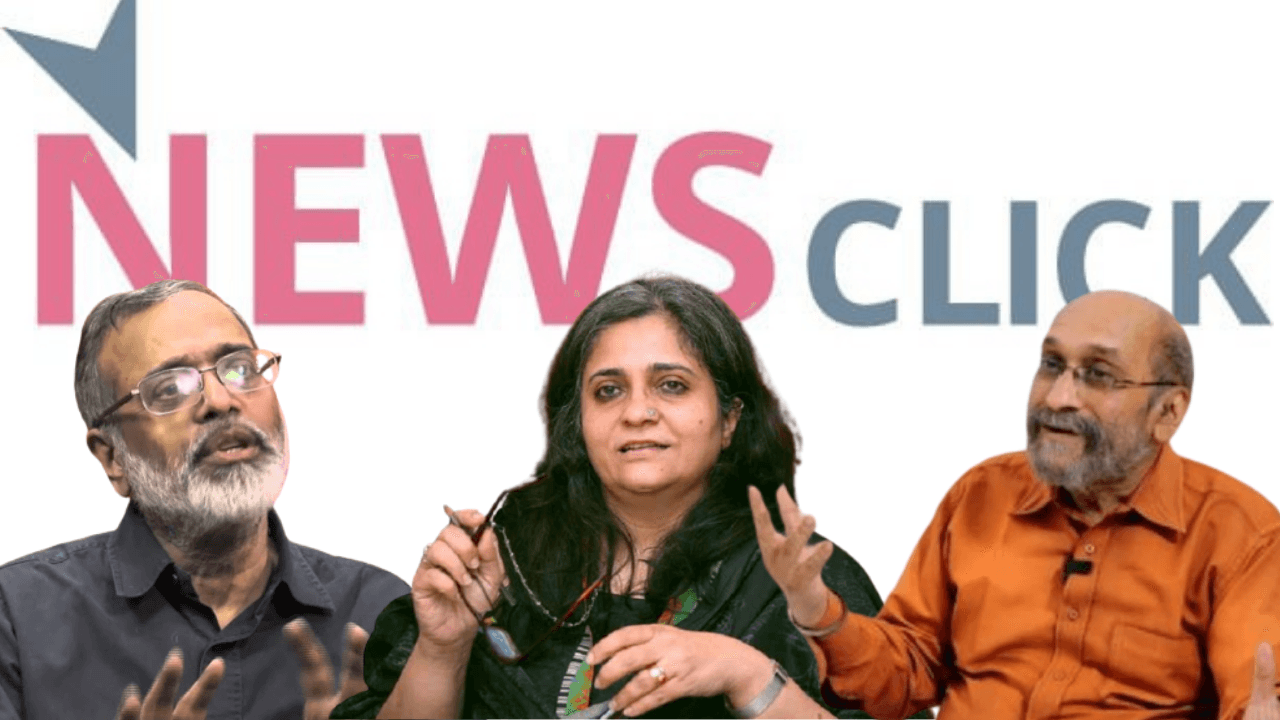 NewsClick slapped with UAPA, houses of several journalists raided