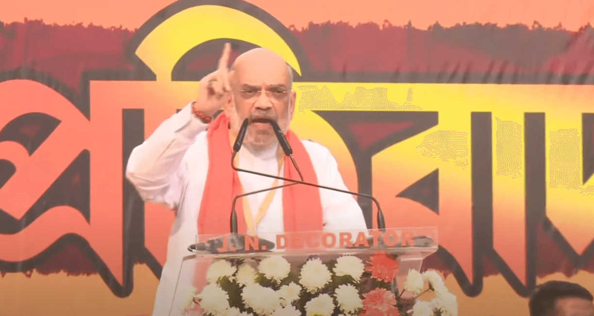 “Didi ne Bengal ko baarbaad kar diya,” Amit Shah accuses Mamata's Government of corruption at the Mega BJP rally in Kolkata