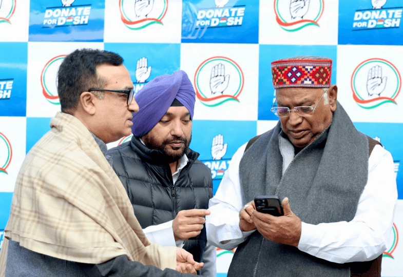Congress launches online crowd funding Initiative “Donate for Desh” to stand as a “formidable force” against an “affluent-favoring” Government