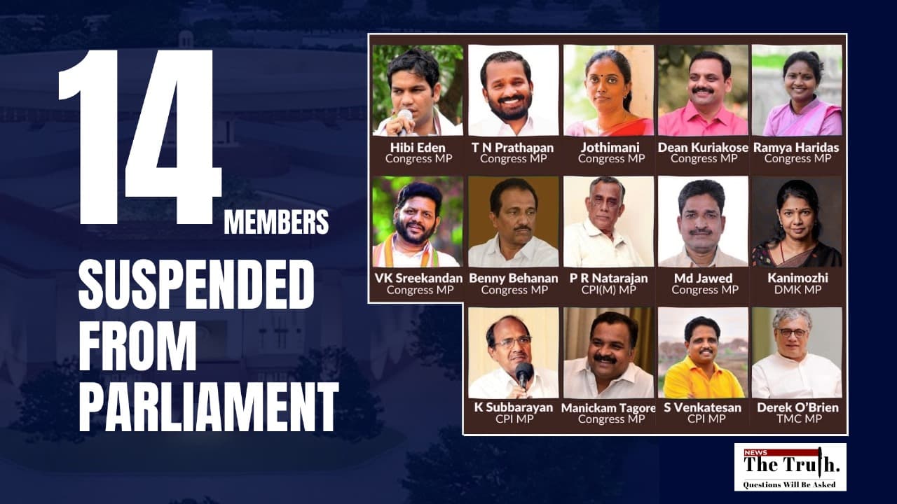 14 MPs suspended from the Parliament for alleged misconduct