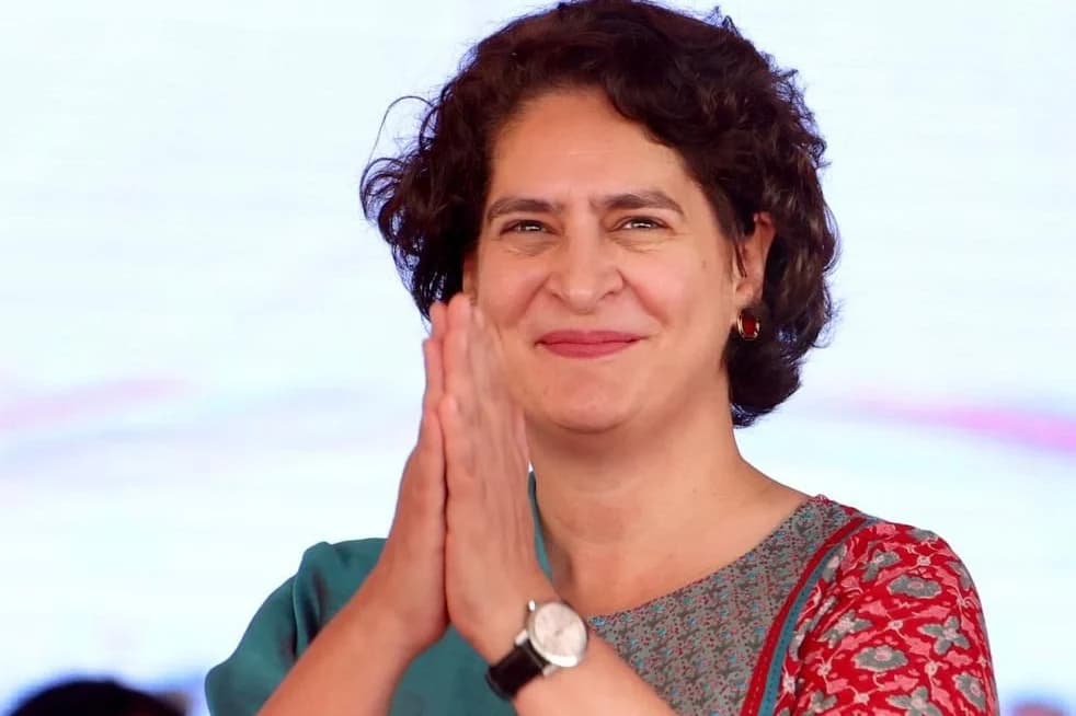 Priyanka Gandhi Vadra named in ED chargesheet over land deal in Haryana