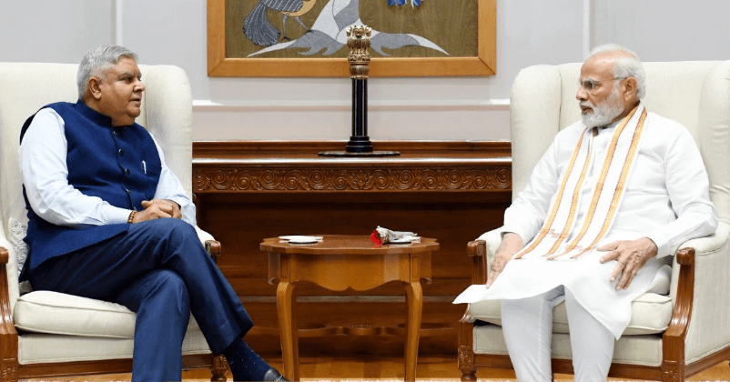 PM Modi calls Jagdeep Dhankhar over the mimicry row, expresses “great pain over the abject theatrics”