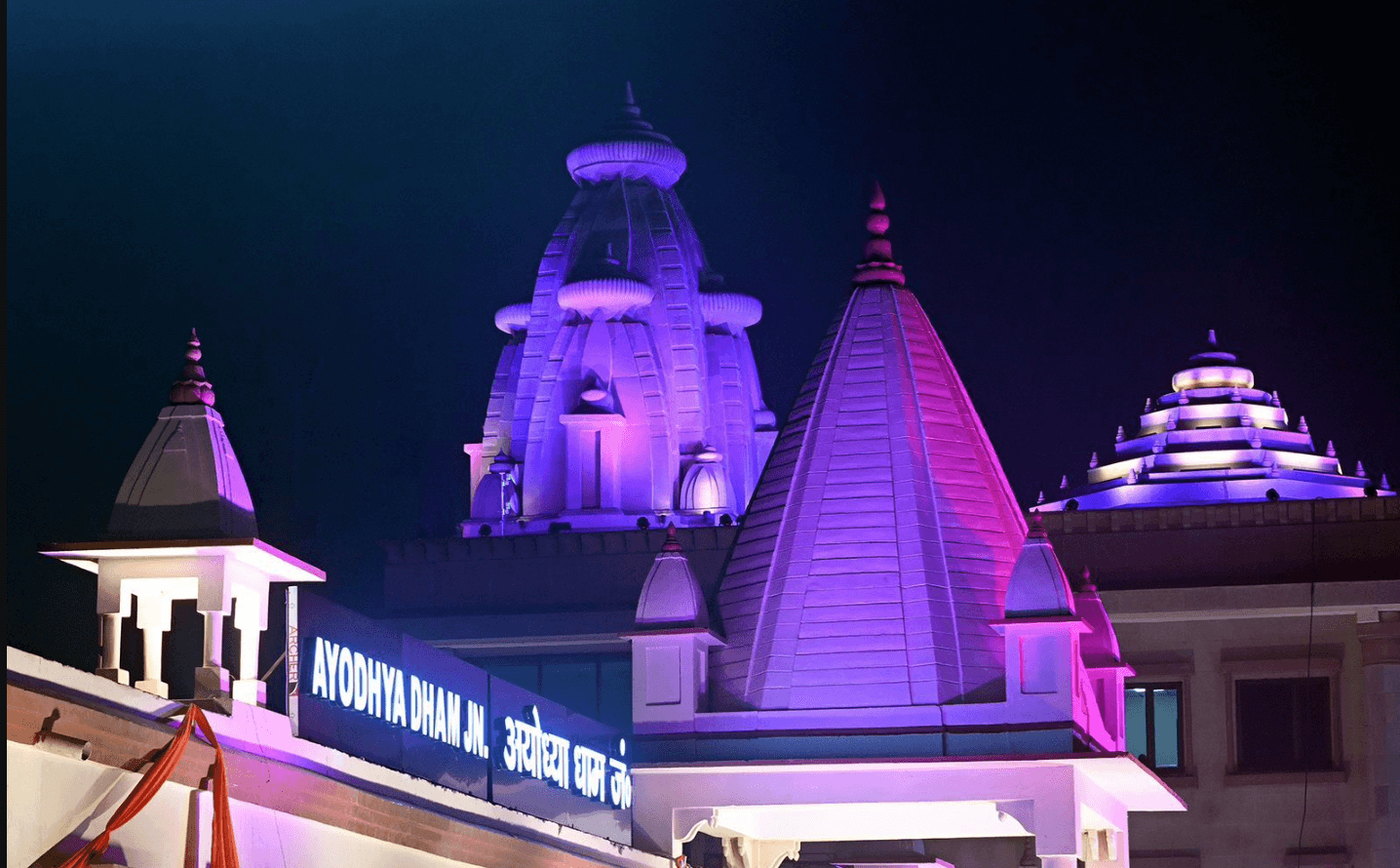 PM Modi unveils Ayodhya Dham Railway Junction and Airport