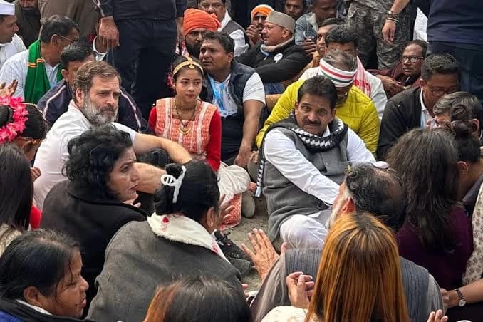 "Will PM Modi now decide who will visit and when?": Rahul Gandhi denied entry into Assam's Batadrava Satra temple