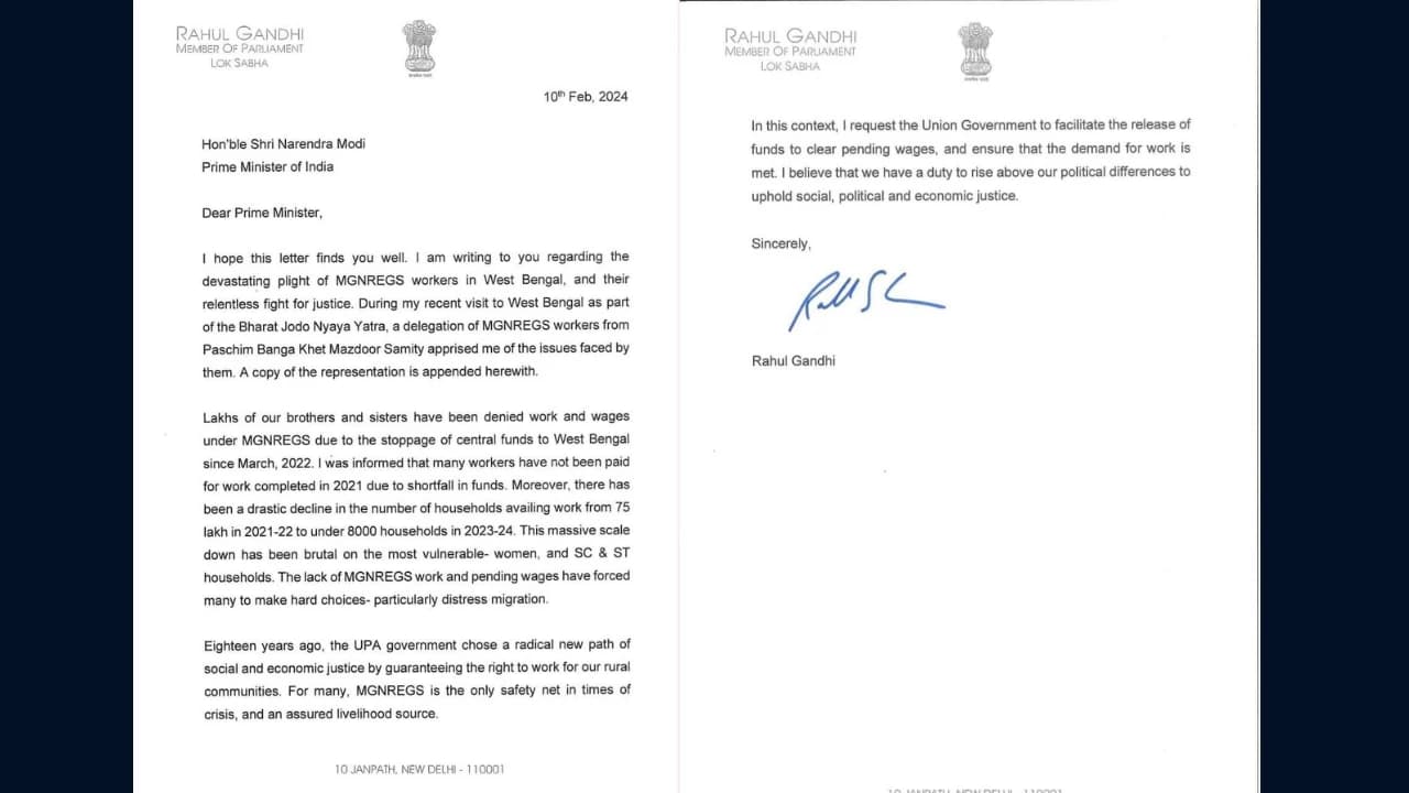 Rahul Gandhi Echos Mamata Banerjee, Demands Release Of Central Funds For Bengal