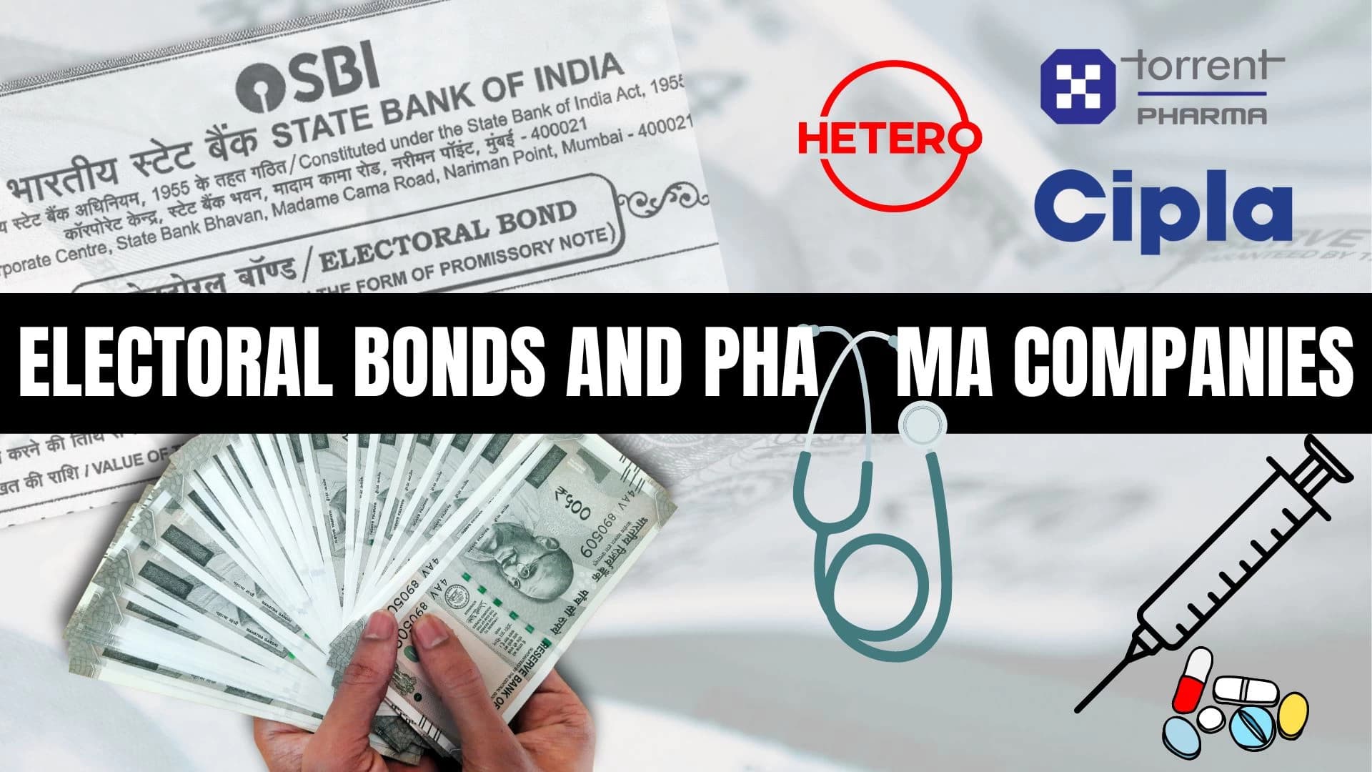 Over Rs 900 Crore Electoral Bonds Purchased By Pharmaceutical and Health Care Firms Including Those Under The Scanner