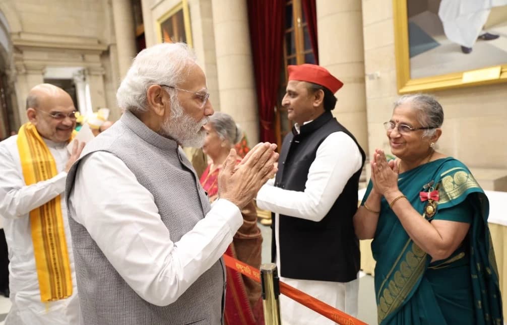 President Draupadi Murmu Nominates Sudha Murty to the Rajya Sabha; PM Modi Hails it as a “Powerful Testament” to “Nari Sahkti”
