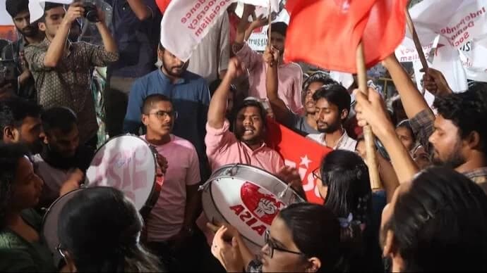 JNU Student Union Elections: Left Unity Coalition Secures Victory Across Central Panel