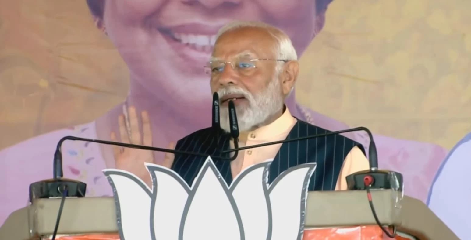 "Ghor Paap..." PM Modi meets with Sandeshkhali women, slams TMC for "shielding Shahjahan"