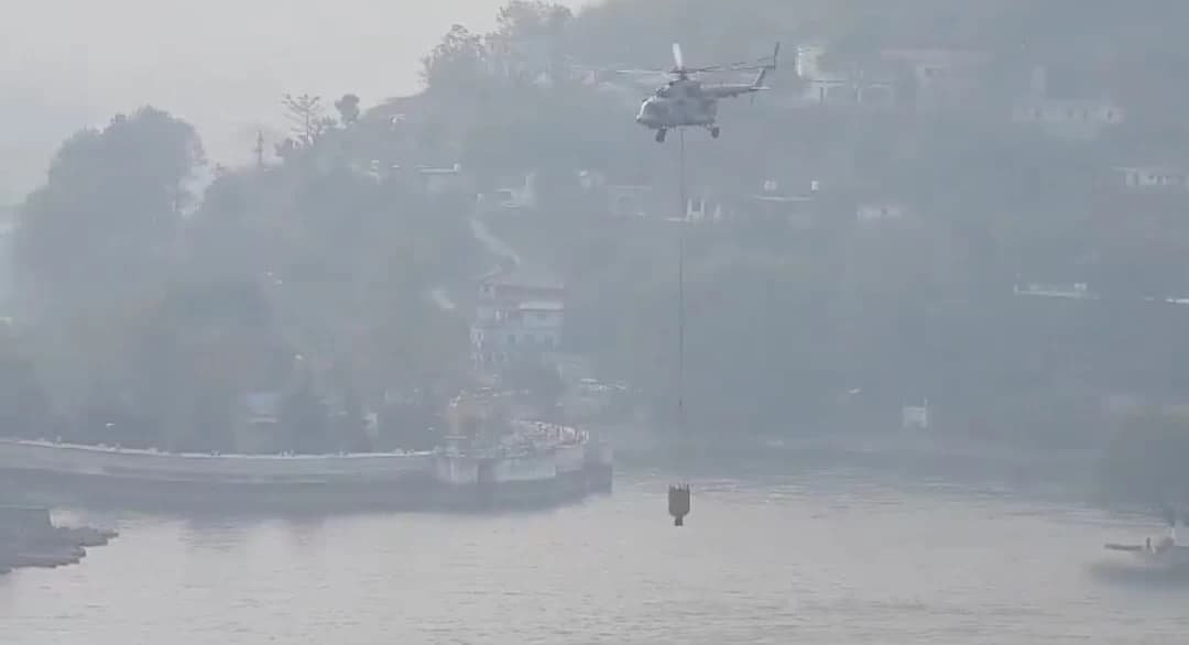Forest Fire Rages in Nainital, Uttarakhand; Army and Air Force Roped in for Assistance