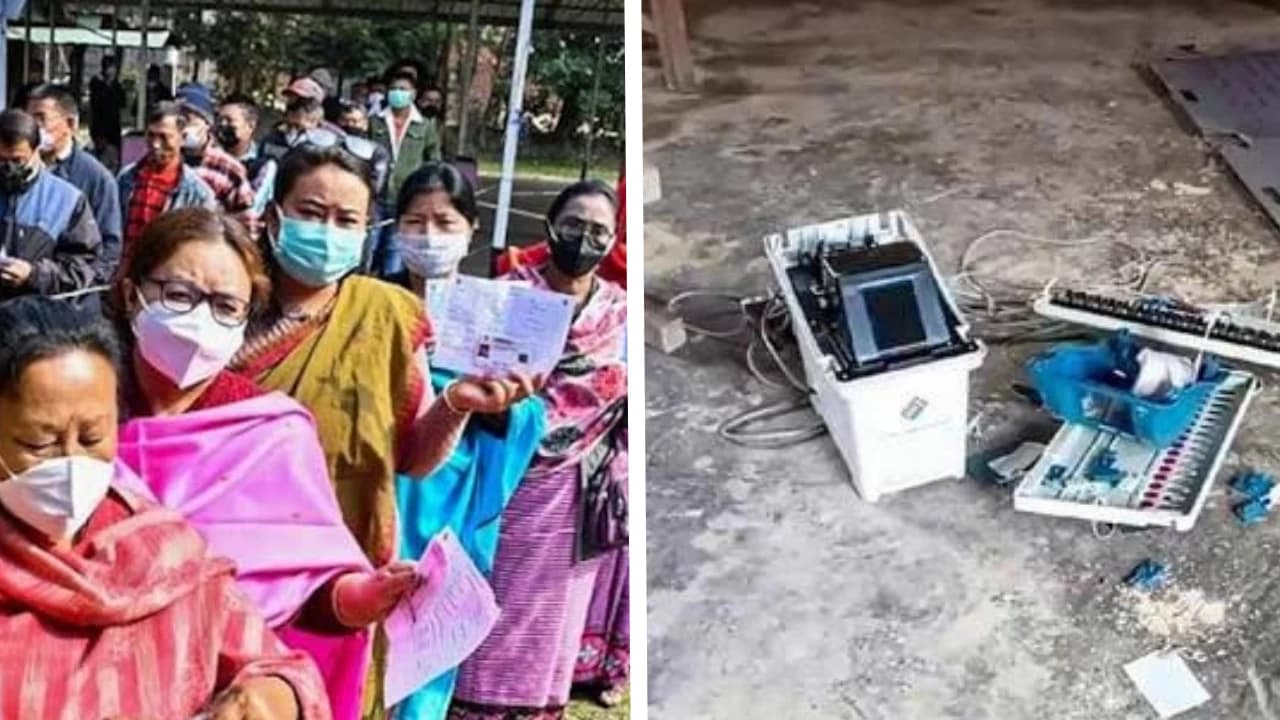 Security Heightened as Re-polling Begins in the Violence Affected Booths of Inner Manipur