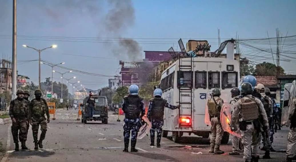 Protests follow the fresh killings in Manipur Kangpokpi; Bodies demand postponement of Elections