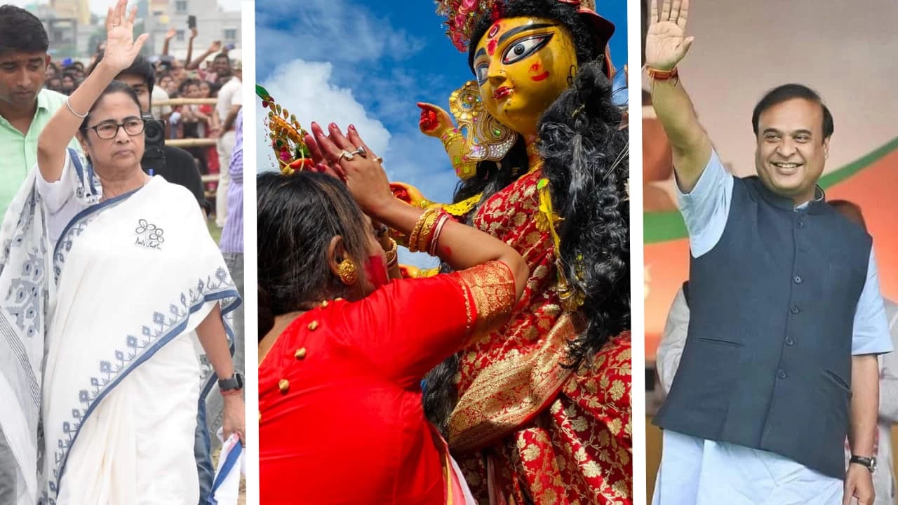 Why Durgotsav and not Durga Puja, asks Himanta Biswa Sarma; BJP is thus anti Bengal, responds TMC