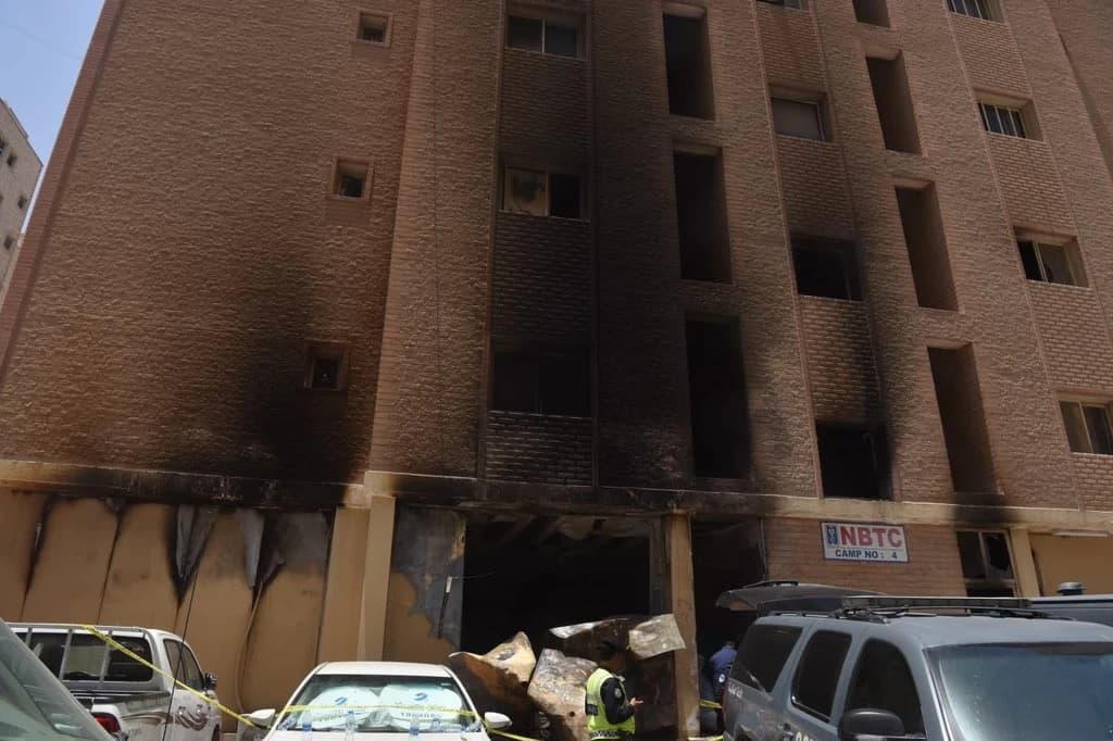 Indian Workers Among 41 Dead in Kuwait Building Fire; Indian Embassy issues Helpline Numbers