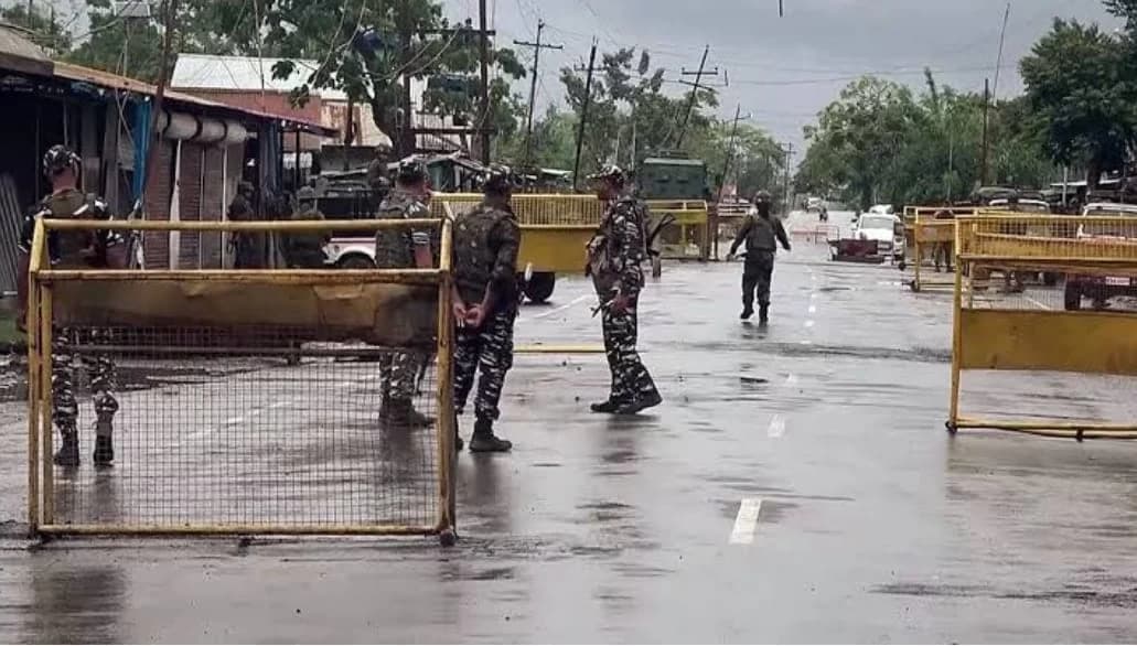 Insurgent Attacks Rock Manipur's Jiribam District: Homes Ablaze, Police Outposts Targeted