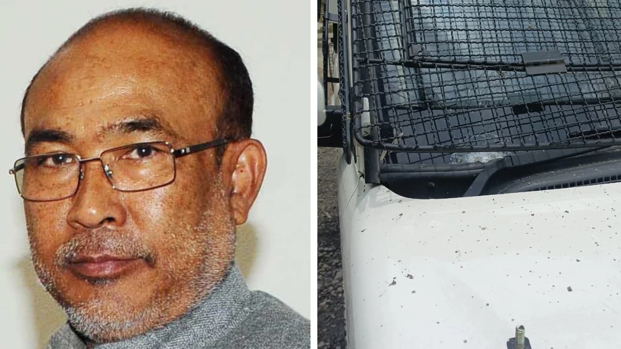Violence Escalates in Manipur’s Jiribam: Chief Minister N Biren Singh’s Advanced Security Team Attacked by Suspected Insurgents