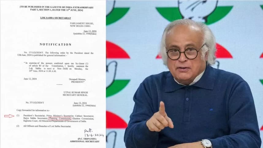“Finally the एक तिहाई Pradhan Mantri has realised…”: Jairam Ramesh takes a swipe at PM Modi's Decision to Dissolve Planning Commission in 2014