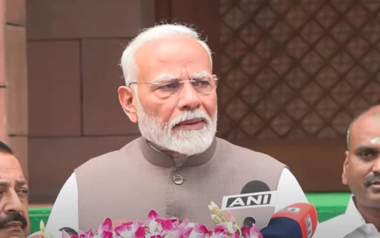 “They tried to suppress my voice….”: PM Modi hits out at the Opposition at the beginning of the Monsoon Session