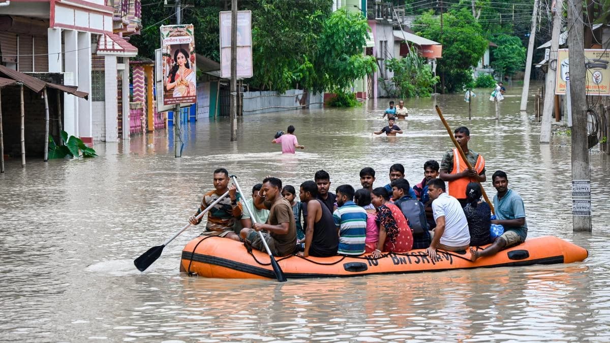 Severe Floods in Tripura Claim 22 Lives; Over 65,000 in Relief Camps