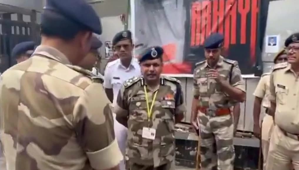 CISF Team Arrives at RG Kar Medical College to Check on Security Measures