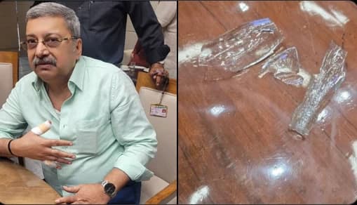 Waqf Bill Panel Meet: TMC MP Kalyan Banerjee Smashes Glass Bottle during a Heated Argument with BJP MP Abhijt Gangopadhyay; Suspended from next JPC Meeting