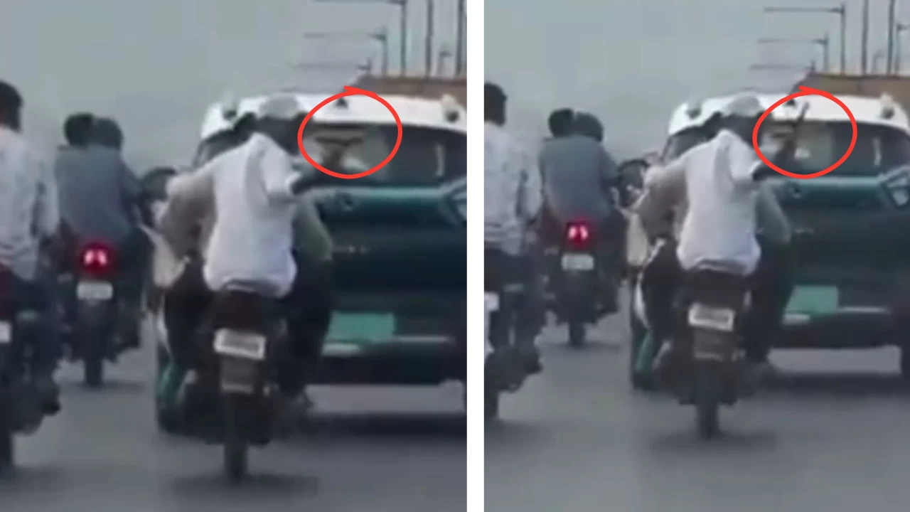 Gun-Wielding Men Threaten Motorists in Pune, Sparking Security Concerns
