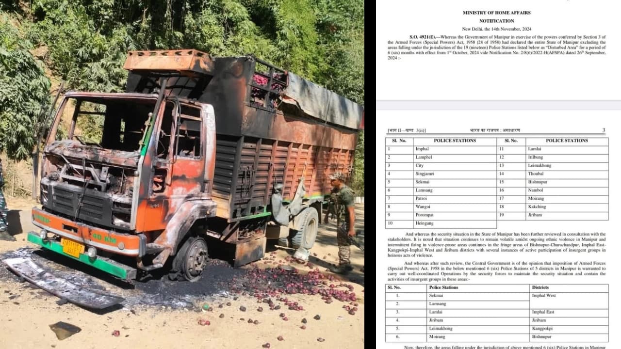 AFSPA is back in six police station jurisdictions in Manipur after fresh spate in Violence