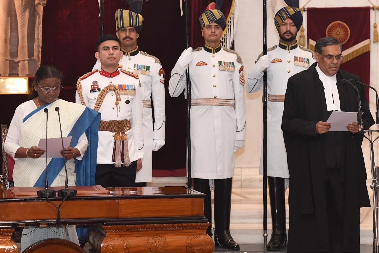 Justice Sanjiv Khanna Sworn in as 51st Chief Justice of India