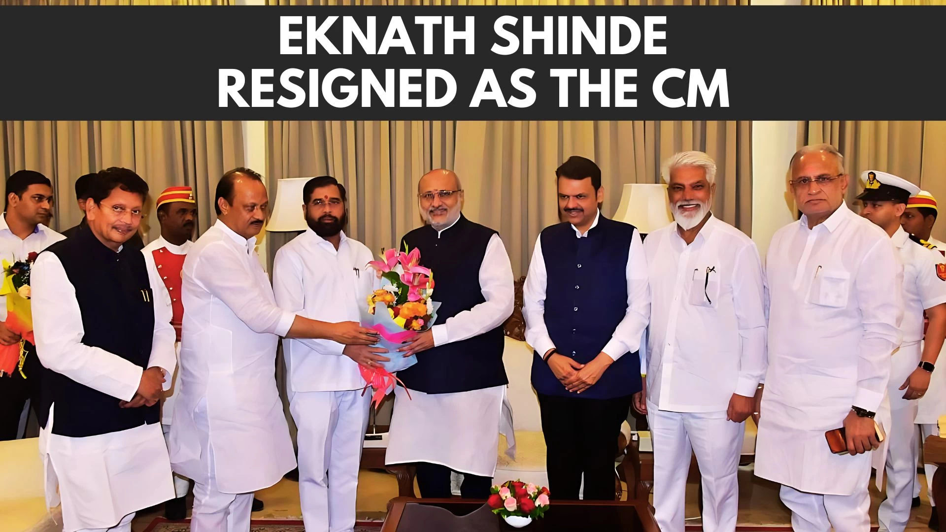Eknath Shinde Resigns as Maharashtra Chief Minister, Caretaker Role Assigned Until New Appointment