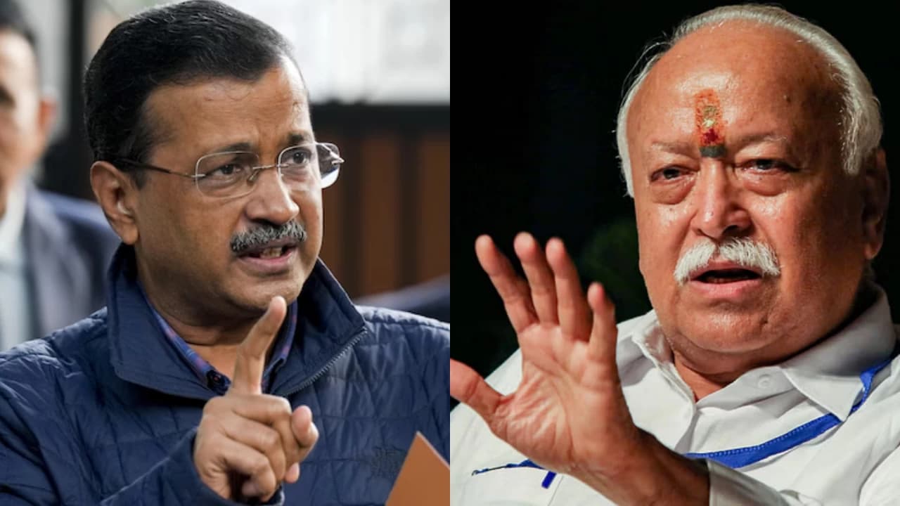 “Does RSS support buying votes?”: Arvind Kejriwal writes to RSS Chief Mohan Bhagwat highlighting BJP’s “Wrongdoings”