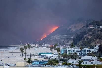 California Wildfires Leave Los Angeles Looking Like a "War Zone" as Destruction Spreads