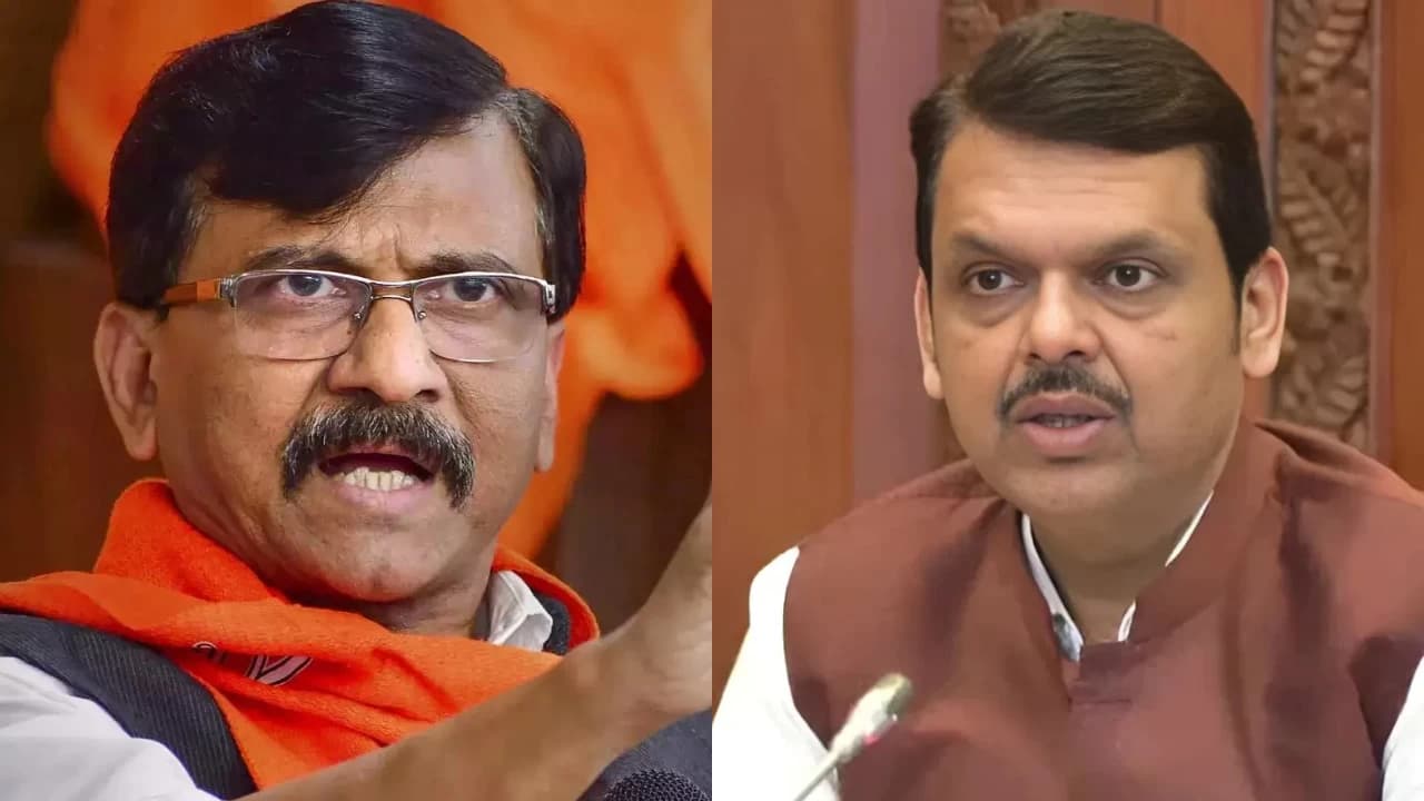 “Why is he not moving?”: Sanjay Raut Questions Fadnavis' Hesitation to Shift to Varsha, Alleges Rebuilding Plans