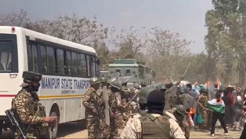 One Dead, 25 Injured; Tensions Escalate in Manipur Amid Renewed Clashes Between Protestors and Security Forces