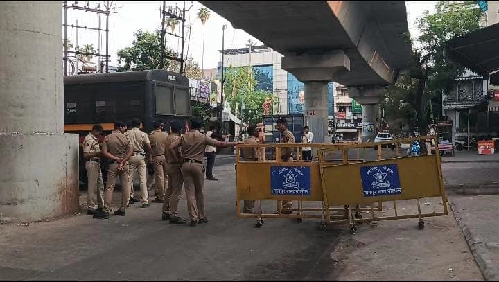 Mumbai Police Increases Security in Dongri After Social Media Warning of Riots and Blasts During Eid