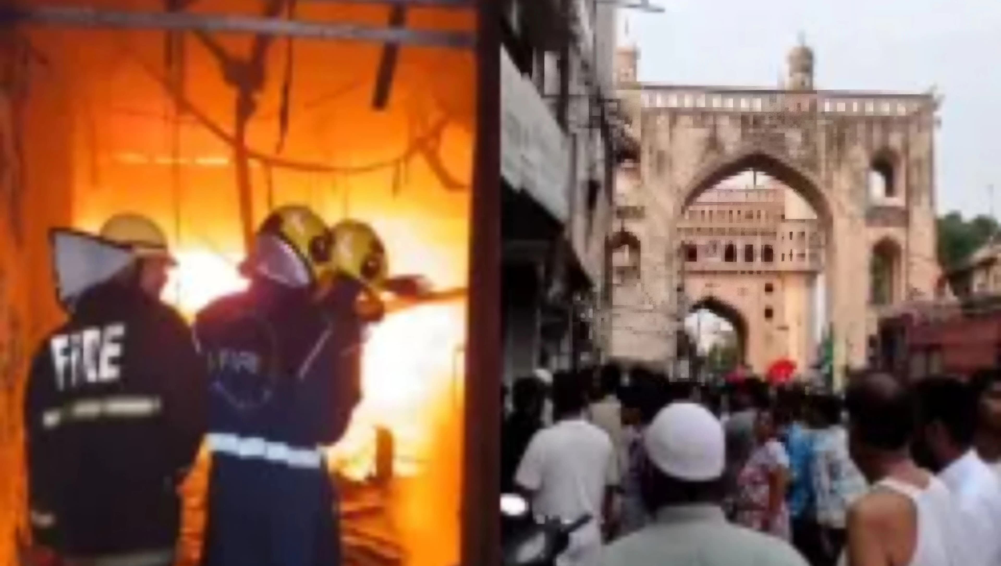 Devastating Fire Near Hyderabad’s Charminar Claims 17 Lives, Including Young Children