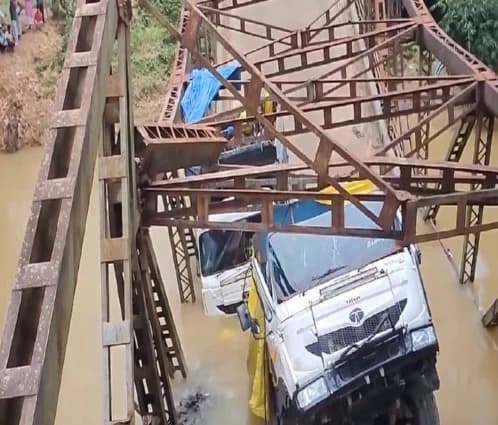 Assam Bridge Repaired at a Cost of ₹1.37 Crore Collapses within a Month