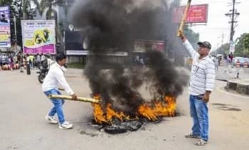 “Beti Padhao, Beti Jalao…”:Odisha Erupts in Protest Over Student’s Death, Opposition Parties Call for Statewide Bandh