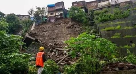 Landslide Kills Two in Vikhroli as Heavy Rains Wreak Havoc in Mumbai