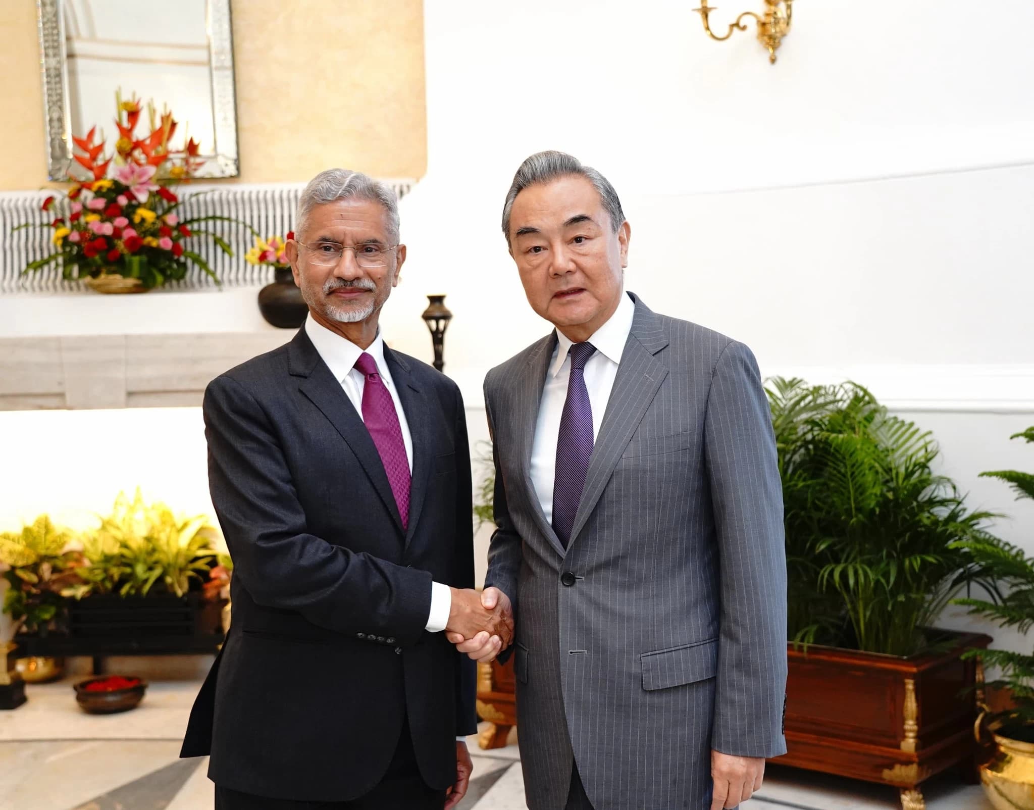 India-China ‘Positive’ Diplomacy Amid U.S. Tariff Hike: S Jaishankar Meets Wang Yi in Delhi