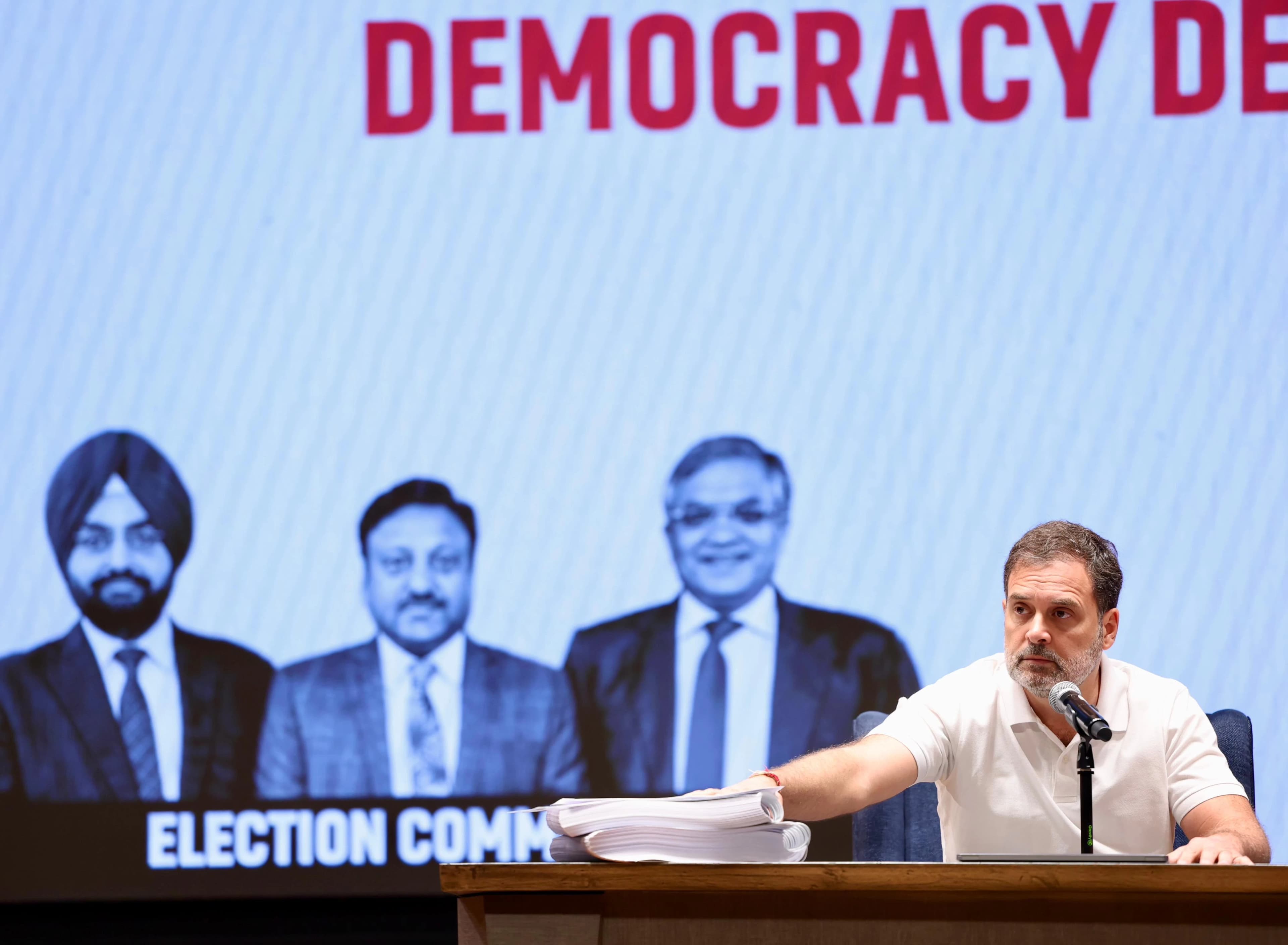 "Reasonably certain...": Rahul Gandhi Alleges ECI–BJP Collusion in 2024 Maharashtra Polls