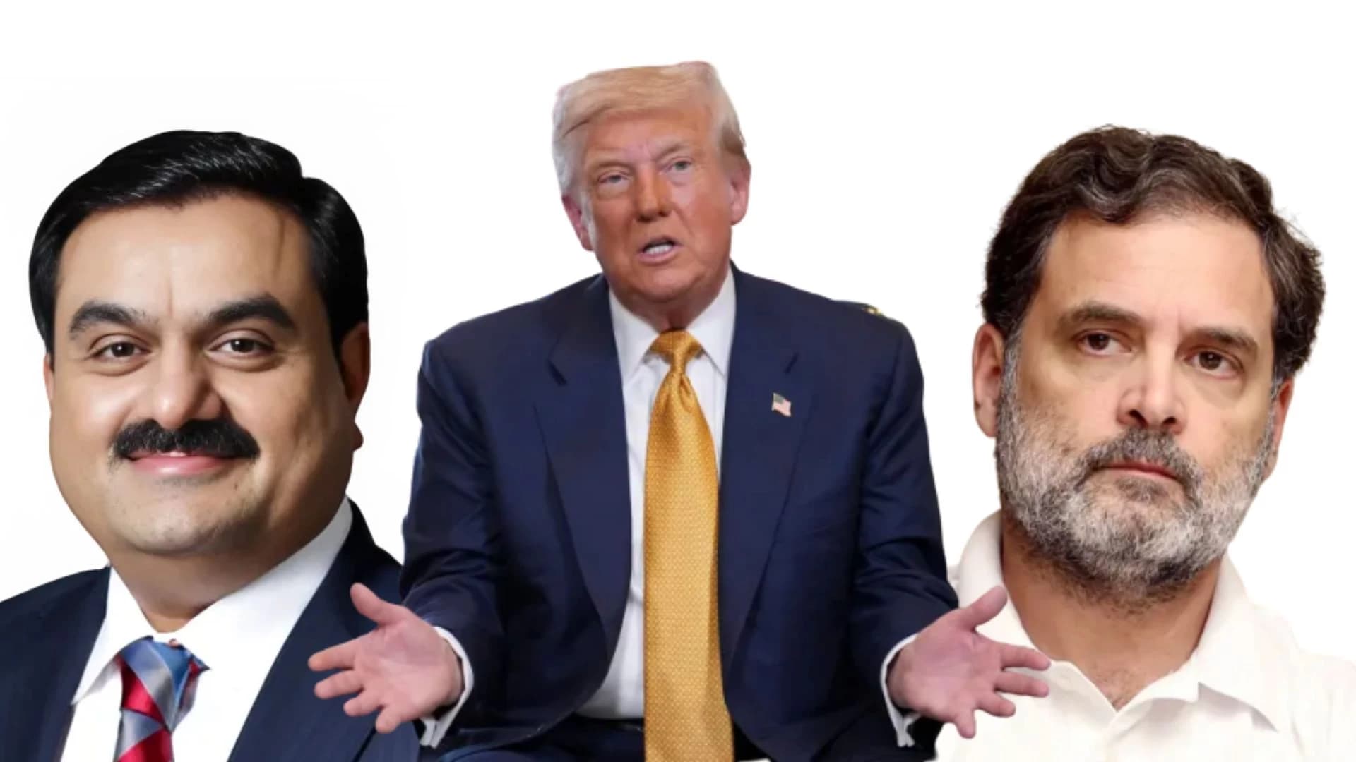 “Modi’s hands are tied...”: Rahul Gandhi Claims PM Unable to Counter Trump Due to Adani Probe