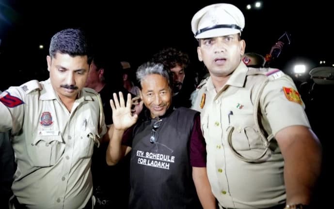 Ladakh Activist Sonam Wangchuk Arrested Under NSA Days After Violent Protests Claimed 4 Lives
