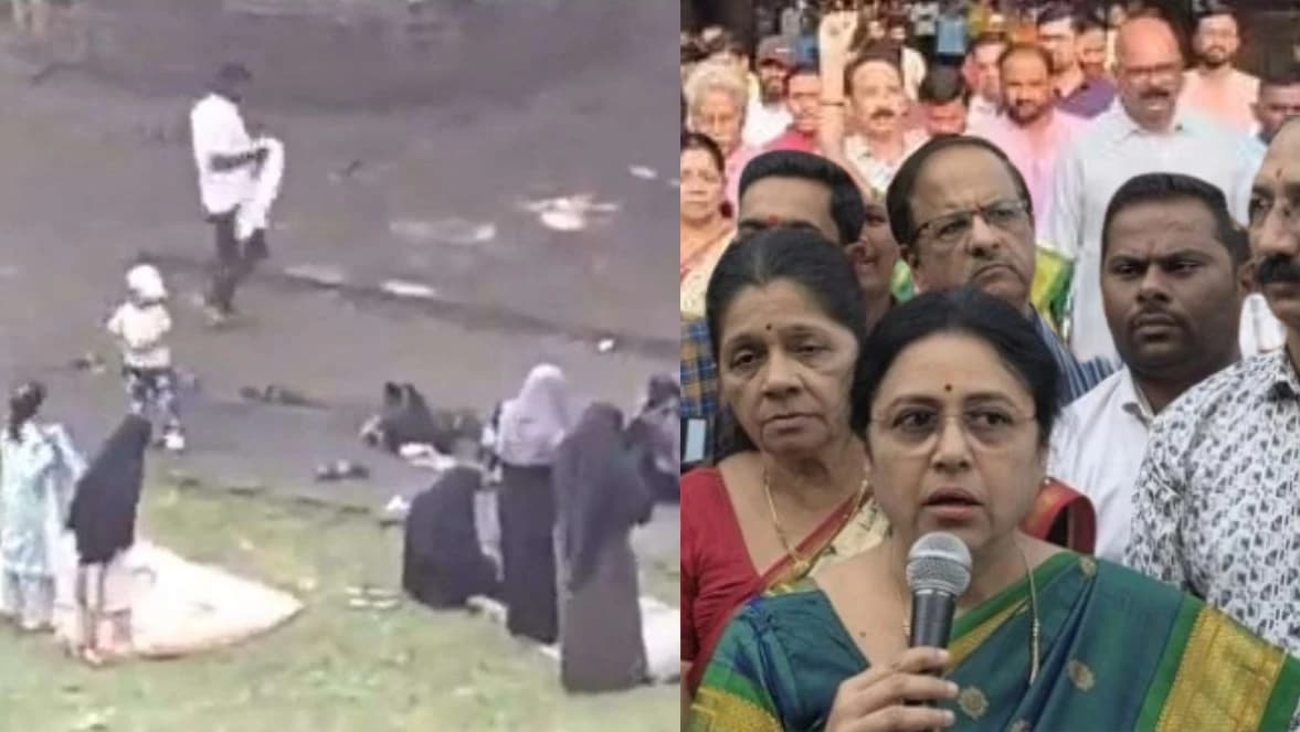 Women offer Namaz at Pune Fort; BJP MP “Purifies” Area with Gaumutra
