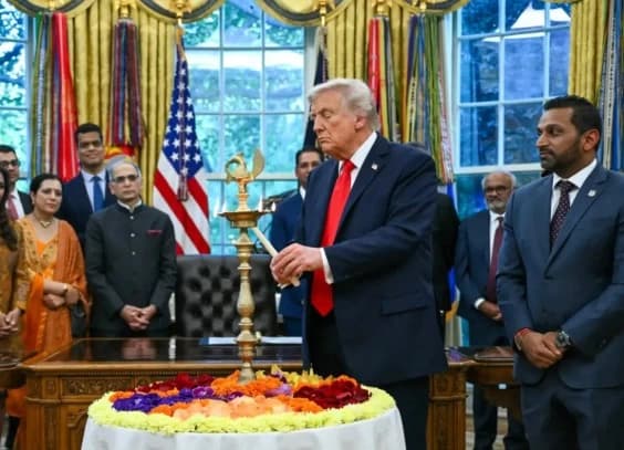 President Trump Joins Diwali Celebrations at the White House, Hails PM Modi and India-US Ties